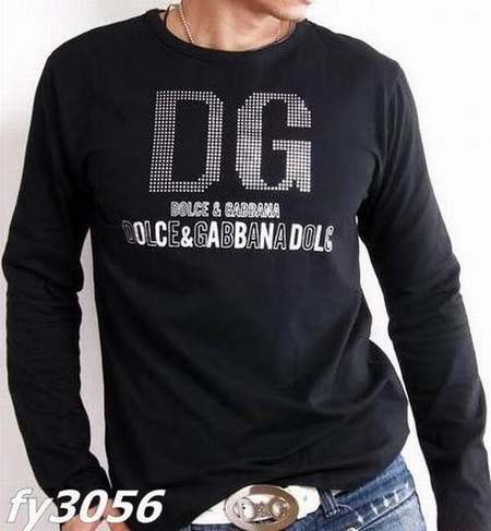 Dolce-Gabbana-magasin-d'usine-italie,t-shirt-manche-longue-homme-Dolce-Gabbana,t-shirt-Dolce-Gabbana-prix