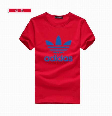 acheter-t-shirt-manche-longue-Adidas,polo-Adidas-raye-rouge,Adidas-polo-europe