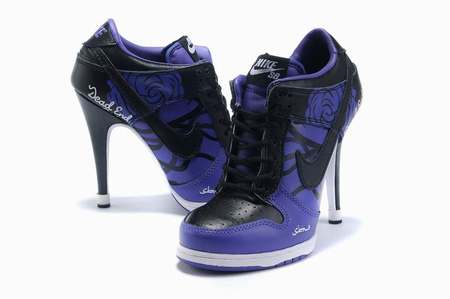 chaussure-a-talon-femme,talon-plateforme,nike-haut-talon