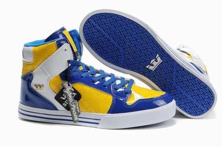 chaussures-supra-skytop,basket-supra-leopard,supra-homme-rouge