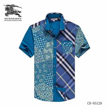 chemise-Burberry-collezioni-bleu,t-shirt-Burberry-ancienne-collection,Burberry-polo-M