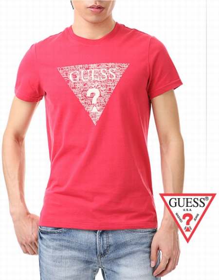 chemise-Guess-manches-courtes,polo-Guess-grand-taille,T-Shirt-Guess-achat-france