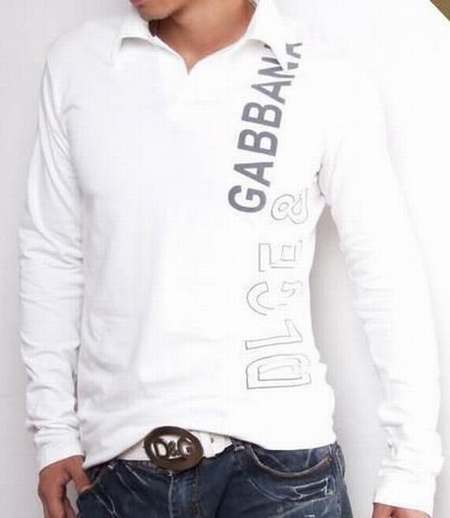 polo-Dolce-Gabbana-prix-neuve,Dolce-Gabbana-a-bas-prix,t-shirt-Dolce-Gabbana-naval-noir-manches-longues