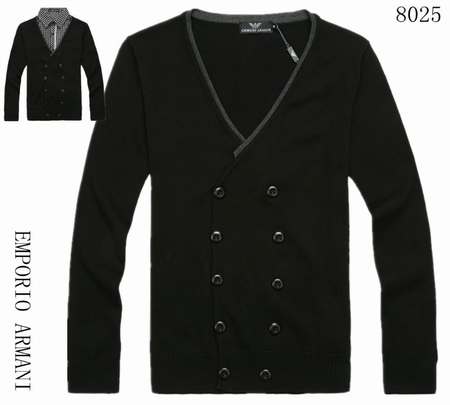 pull-Armani-garcon,pull-Armani-homme-noir,pull-col-v-profond-Armani-homme