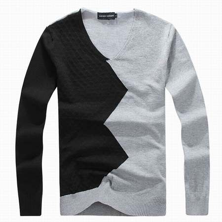 pull-Armani-jacquard-homme,Armani-homme-prix,pull-col-v-homme-coton