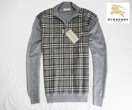 pull-cachemire-col-v-homme,vente-de-pull-Burberry-col-v,pull-Burberry-col-roule