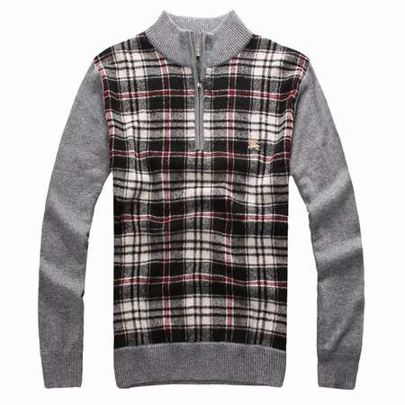 pull-en-col-v-grossiste,Burberry-pull-col-v-torsade,pull-col-v-profond-Burberry-homme
