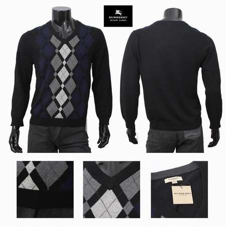 pull-homme-col-v-coton,pull-col-zippe-Burberry,pull-Burberry-raye-col-v-homme