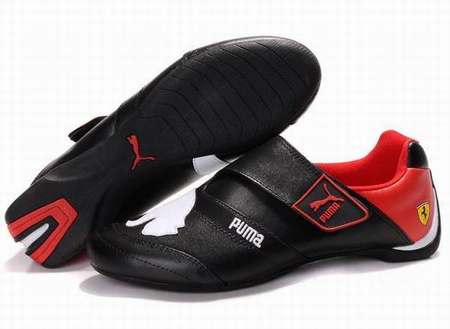 puma-pas-cher-femme,chaussure-puma-leopard,chaussures-puma-rouge-ferrari