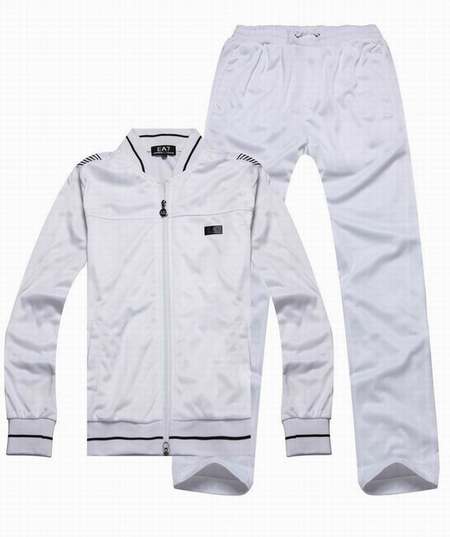 survetement-Armani-ea7-bleu-turquoise-et-rose,survetement-homme-beige,bas-jogging-Armani-ea7-blanc