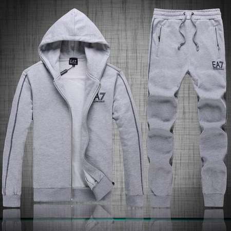 survetement-emporio-armani-homme-pas-cher,Armani-ea7-survetement-coton,jogging-Armani-ea7-argent