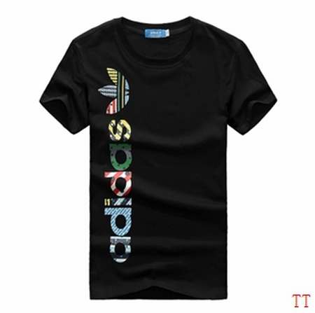 t-shirt-Adidas-fake,t-shirt-Adidas-col-v-femme-pas-cher,Adidas-diagonal-split-polo