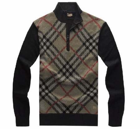 vente-de-pull-Burberry,pull-Burberry-homme-beige,pull-col-v-homme-discount